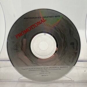 Whitesnake Greatest Hits Promotional CD 1994 Geffen Records GEFD-24620DJ Rare